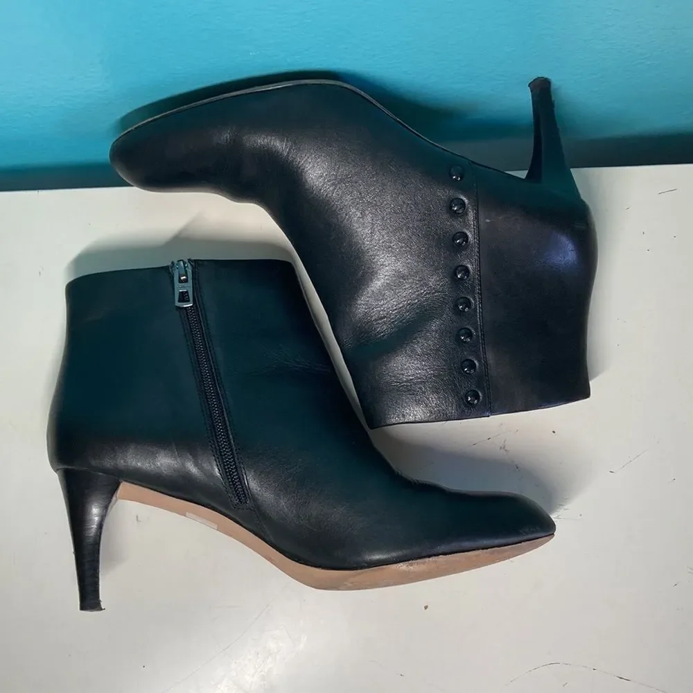Coach Hickory Black Leather  Boot 10B   40 EU  Womens 10 Narrow Width 3